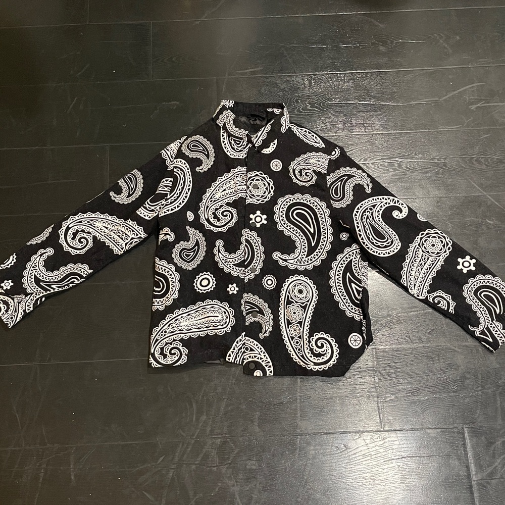 ASOS Paisley Shirt Jacket